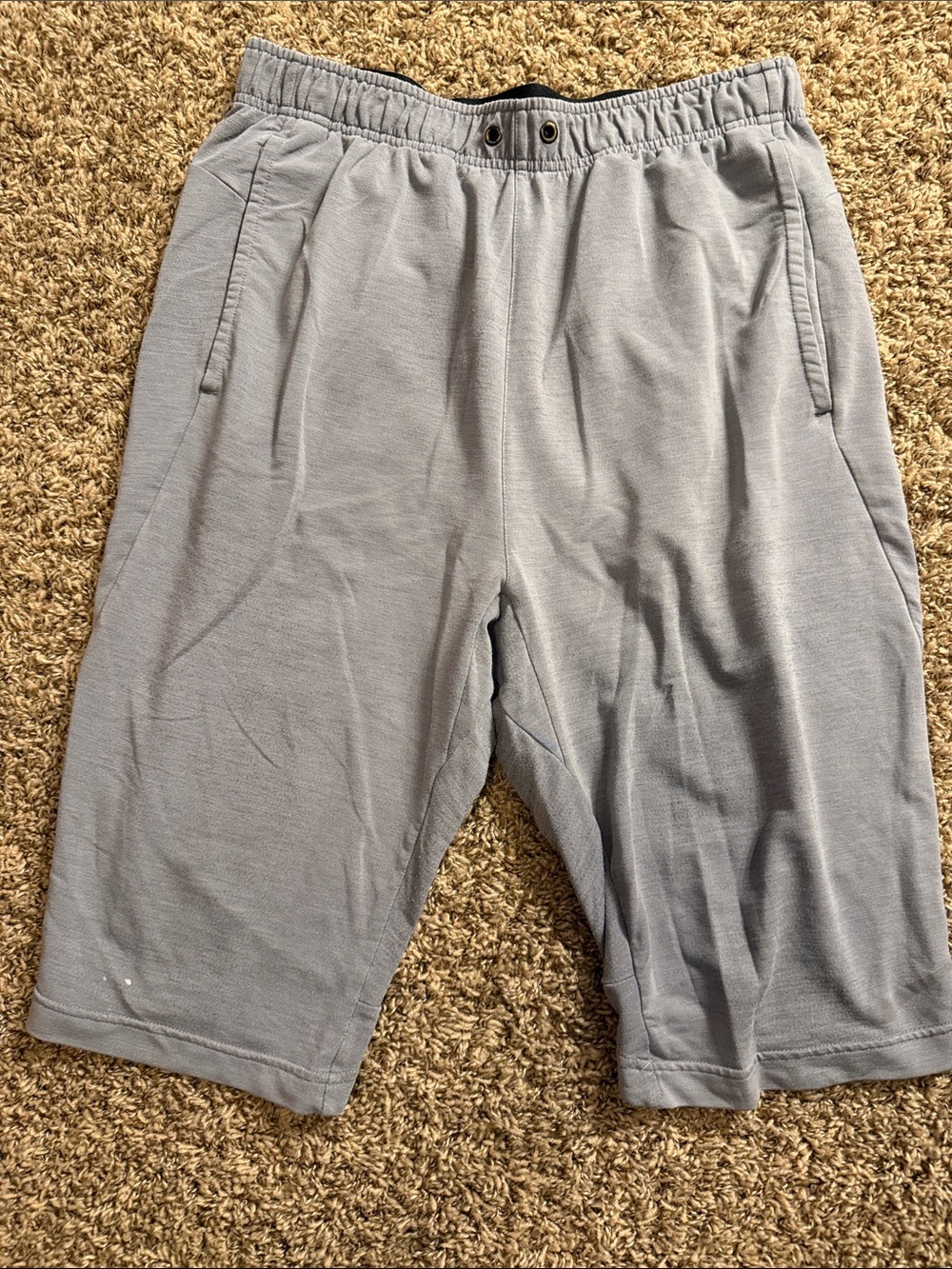 Nike Gray Men's Athletic Knit Shorts